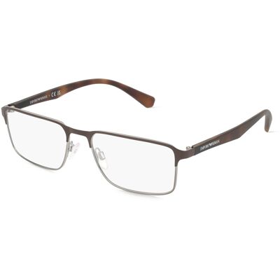 Emporio Armani EA1046 Brille Braun Rechteckig Herren Emporio Armani EA1046 Brille Braun Rechteckig Herren