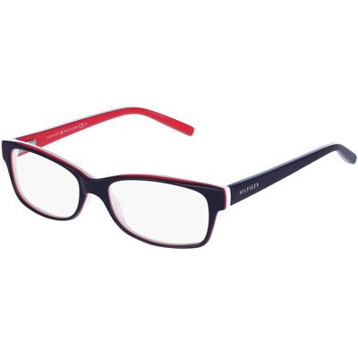 Tommy Hilfiger Unisex Runde Blaue Brille - Brillen Tommy Hilfiger Unisex Runde Blaue Brille - Brillen