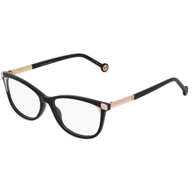 Carolina Herrera HER 0163 KDX Schwarze Rechteck Brille - Brille Carolina Herrera HER 0163 KDX Schwarze Rechteck Brille - Brille