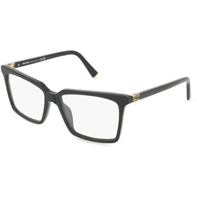 Miu Miu MU 08XV 16K1O1 schwarze Brille - Korrektionsbrille Miu Miu MU 08XV 16K1O1 schwarze Brille - Korrektionsbrille