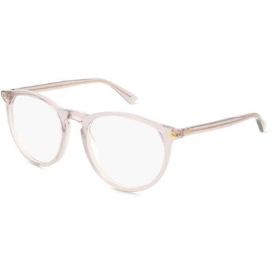 Gucci Damen GG0027O 011 Rahmen von BRILLEN Acetat Grau Transparent Rund Gucci Damen GG0027O 011 Rahmen von BRILLEN Acetat Grau Transparent Rund