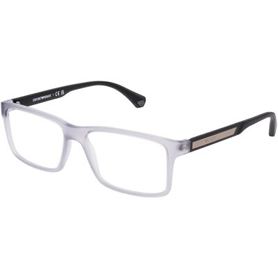 Emporio Armani EA3038 Quadratische Brille Grau - Brille Emporio Armani EA3038 Quadratische Brille Grau - Brille