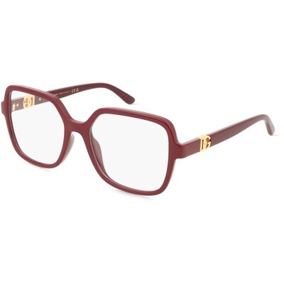 Dolce & Gabbana 0Dg5105U Rote Quadratische Brille - Brille Dolce & Gabbana 0Dg5105U Rote Quadratische Brille - Brille
