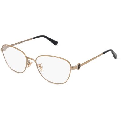 Coach HC5128 9005 Rechteckige Brille in Hellgold/Goldfarben - Unisex Coach HC5128 9005 Rechteckige Brille in Hellgold/Goldfarben - Unisex