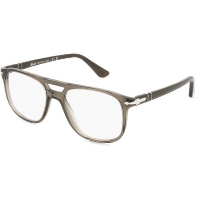 Persol Modell PO 3329V Graue Unisex Sonnenbrille - Brillen Persol Modell PO 3329V Graue Unisex Sonnenbrille - Brillen