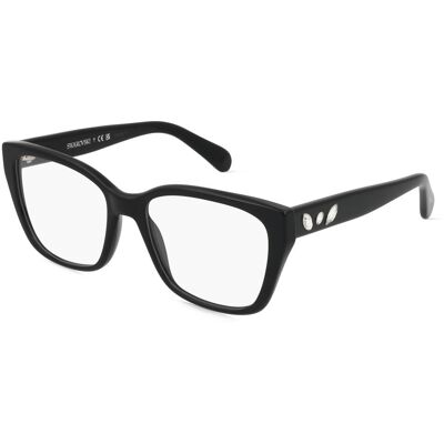 Swarovski SK2008 1001 Unisex Schwarze Brille - Brille Swarovski SK2008 1001 Unisex Schwarze Brille - Brille