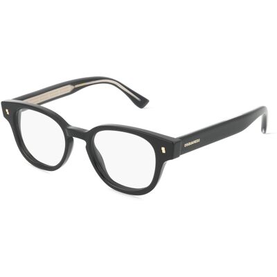 Dsquared2 D2 0057 Schwarze Herrenbrille - Brille Dsquared2 D2 0057 Schwarze Herrenbrille - Brille