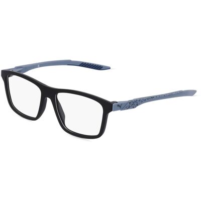 Puma PU0394O 003 Unisex Schwarze rechteckige Brille - Brillen Puma PU0394O 003 Unisex Schwarze rechteckige Brille - Brillen