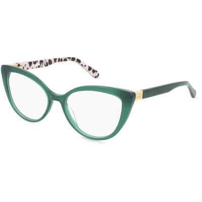 Moschino Mol500 Grüne Cat Eye Brille - Brille Moschino Mol500 Grüne Cat Eye Brille - Brille