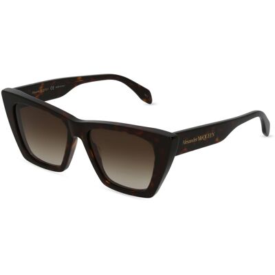 Alexander McQueen AM0299S (1er Packung) Havanna Alexander McQueen AM0299S (1er Packung) Havanna
