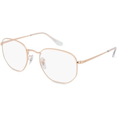 Ray-Ban Hexagonale Brille - Unisex Metallrahmen - 51mm Ray-Ban Hexagonale Brille - Unisex Metallrahmen - 51mm