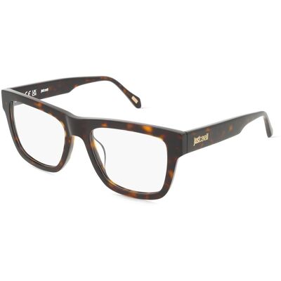 Just Cavalli VJC114 0722 Braune quadratische Acetat-Brille - Brillen Just Cavalli VJC114 0722 Braune quadratische Acetat-Brille - Brillen