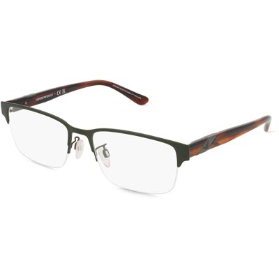 Emporio Armani EA1129 Rechteckig Grün Metall Brille - Unisex Emporio Armani EA1129 Rechteckig Grün Metall Brille - Unisex