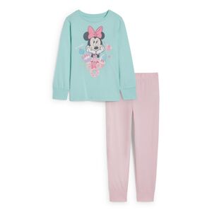Disney C&A Minnie Maus-Pyjama-2 teilig, Grün, Taille: 116 Female