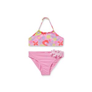 C&A Bikini-LYCRA® XTRA LIFE™-2 teilig-geblümt, Rosa, Taille: 110-116 Female