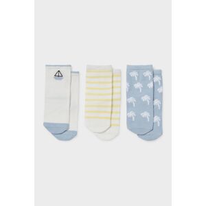 Baby Club C&A Multipack 3er-Erstlings-Socken, Weiß, Taille: 14-15 Male