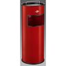 Wesco Standascher/Abfallsammler, rot, 30 Liter