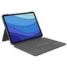 Logitech Combo Touch - Tastatur und Foliohülle - mit Trackpad - QWERTY - GB - Oxford Gray