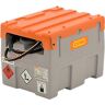 Mobile Tankstelle CEMO DT-Mobil Easy 200 l, Elektropumpe, 12 V, 40 l/min, Automatik-Zapfpistole, Klappdeckel, B 800 x T 620 x H 610 mm