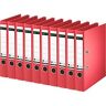 LEITZ® Ordner 1007/1008, DIN A4, Rückenbreite 52 mm, 10 Stück, rot