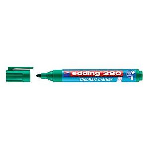 edding 380 Flipchart-Marker, Rundspitze, grün, 10 Stück