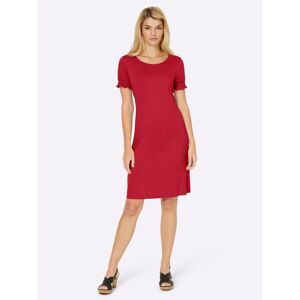 heine Jersey-Kleid in rot von heine  - Female - Size: 34,36,38,40,42,44,46,48,50