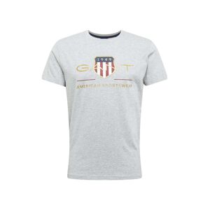 Gant T-Shirt blau / gold / rot / weiß XS male