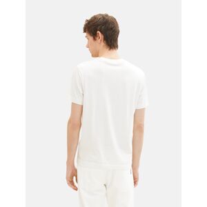 Tom Tailor T-Shirt  - pfirsich / offwhite - Size: L