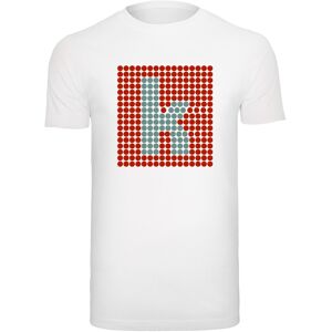 F4NT4STIC T-Shirt  - grau / rot / weiß - Size: XXXL,4XL,5XL,L,M,S,XL,XS,XXL