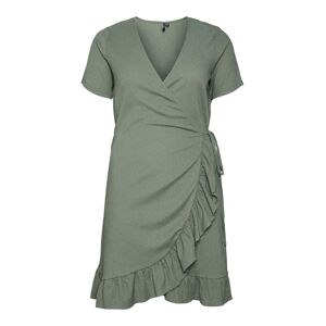 Vero Moda Curve Kleid 'Haya'  - grün - Size: 42-44,46-48,48-50,52-54