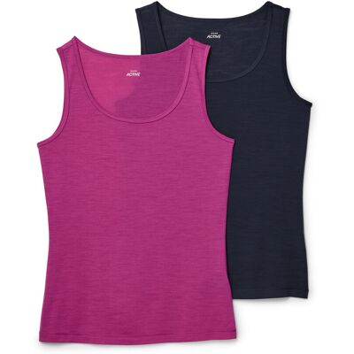 Tchibo - 2 Tanktops mit Merinowolle - Damen - Gr. S - pink pink Nonfood https://www.tchibo.at/products/149101179620/2-tanktops-mit-merinowolle?article_id=119895187297 Tchibo - 2 Tanktops mit Merinowolle - Damen - Gr. S - pink pink Nonfood https://www.tchibo.at/products/149101179620/2-tanktops-mit-merinowolle?article_id=119895187297