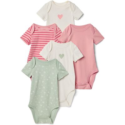 Tchibo - 5 Baby-Bodys mit Mitwachsfunktion - Baby - Gr. 74/80 - hellgrau/print hellgrau Nonfood https://www.tchibo.at/products/147928065528/5-baby-bodys-mit-mitwachsfunktion?article_id=113723986308 Tchibo - 5 Baby-Bodys mit Mitwachsfunktion - Baby - Gr. 74/80 - hellgrau/print hellgrau Nonfood https://www.tchibo.at/products/147928065528/5-baby-bodys-mit-mitwachsfunktion?article_id=113723986308