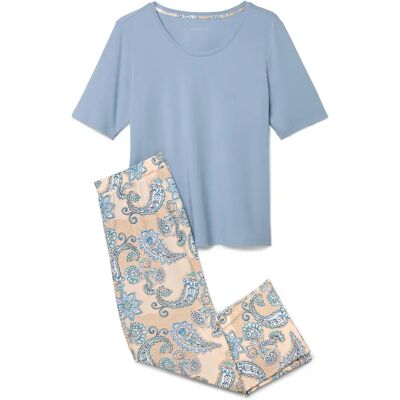 Tchibo - 7/8-Pyjama-Set - Damen - Gr. L - hellblau/paisley hellblau Nonfood https://www.tchibo.at/products/146230184749/7-8-pyjama-set?article_id=135249156393 Tchibo - 7/8-Pyjama-Set - Damen - Gr. L - hellblau/paisley hellblau Nonfood https://www.tchibo.at/products/146230184749/7-8-pyjama-set?article_id=135249156393