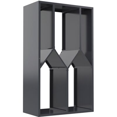 Tchibo - Y-Kaminholzregal - 95x50x160cm - anthrazit - Stahl anthrazit Nonfood https://www.tchibo.at/products/147045263432/kaminholzregal?article_id=198966215959 Tchibo - Y-Kaminholzregal - 95x50x160cm - anthrazit - Stahl anthrazit Nonfood https://www.tchibo.at/products/147045263432/kaminholzregal?article_id=198966215959