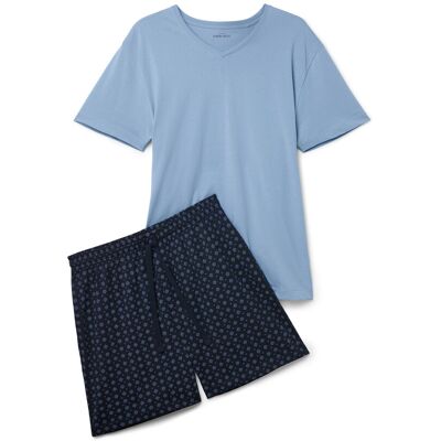 Tchibo - Shorty-Pyjama-Set - Herren - Gr. XXL - dunkelblau/paisley dunkelblau Nonfood https://www.tchibo.at/products/111622944032/shorty-pyjama-set?article_id=158801414824 Tchibo - Shorty-Pyjama-Set - Herren - Gr. XXL - dunkelblau/paisley dunkelblau Nonfood https://www.tchibo.at/products/111622944032/shorty-pyjama-set?article_id=158801414824