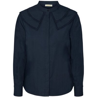Tchibo - Hemdbluse mit Volantkragen - Damen - Gr. 38 - dunkelblau dunkelblau Nonfood https://www.tchibo.at/products/175092096701/hemdbluse-mit-volantkragen?article_id=148198840775 Tchibo - Hemdbluse mit Volantkragen - Damen - Gr. 38 - dunkelblau dunkelblau Nonfood https://www.tchibo.at/products/175092096701/hemdbluse-mit-volantkragen?article_id=148198840775