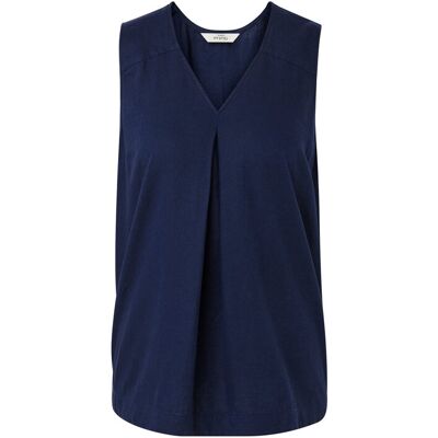 Tchibo - Ärmellose Leinenbluse - Damen - Gr. 46 - dunkelblau dunkelblau Nonfood https://www.tchibo.at/products/136869844866/aermellose-leinenbluse?article_id=173447293037 Tchibo - Ärmellose Leinenbluse - Damen - Gr. 46 - dunkelblau dunkelblau Nonfood https://www.tchibo.at/products/136869844866/aermellose-leinenbluse?article_id=173447293037
