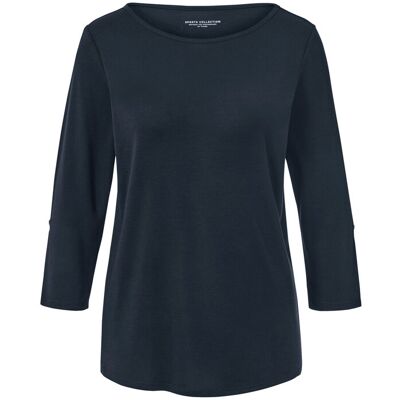 Tchibo - Funktionsshirt mit 3/4-Ärmel - Dunkelblau - Gr. S - Shirt Tchibo - Funktionsshirt mit 3/4-Ärmel - Dunkelblau - Gr. S - Shirt