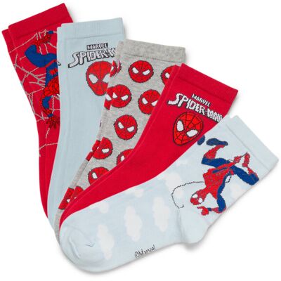 Tchibo - 5 Paar Kinder-Socken »Spider-Man« - Baby - Gr. 23-26 - hellblau/jacquard hellblau Nonfood https://www.tchibo.at/products/145709227733/5-paar-kinder-socken?article_id=124293168194 Tchibo - 5 Paar Kinder-Socken »Spider-Man« - Baby - Gr. 23-26 - hellblau/jacquard hellblau Nonfood https://www.tchibo.at/products/145709227733/5-paar-kinder-socken?article_id=124293168194