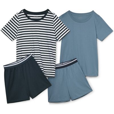Tchibo - 2 Kinder-Pyjamas - Jungen - Gr. 122/128 - dunkelblau/gestreift dunkelblau Nonfood https://www.tchibo.at/products/130833296362/2-kinder-pyjamas-kurz?article_id=114684133357 Tchibo - 2 Kinder-Pyjamas - Jungen - Gr. 122/128 - dunkelblau/gestreift dunkelblau Nonfood https://www.tchibo.at/products/130833296362/2-kinder-pyjamas-kurz?article_id=114684133357