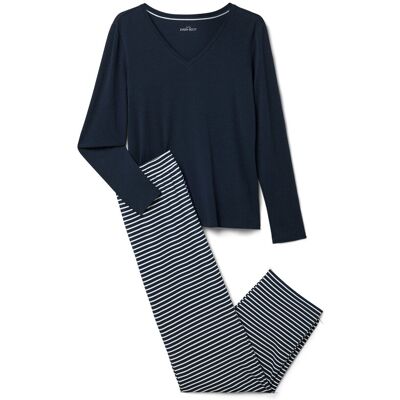 Tchibo - Pyjama - Damen - Gr. M - dunkelblau/gestreift dunkelblau Nonfood https://www.tchibo.at/products/142512154324/pyjama?article_id=186618716093 Tchibo - Pyjama - Damen - Gr. M - dunkelblau/gestreift dunkelblau Nonfood https://www.tchibo.at/products/142512154324/pyjama?article_id=186618716093