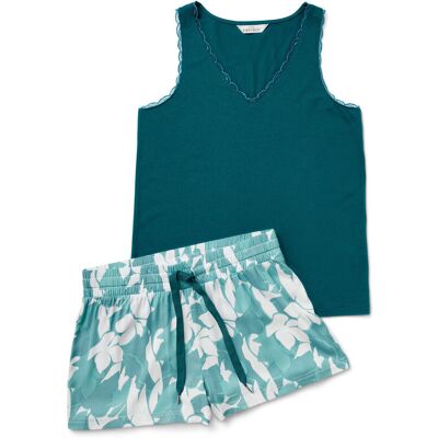Tchibo - Shorty-Pyjama-Set - Damen - Gr. 36 - petrol petrol Nonfood https://www.tchibo.at/products/161579474039/shorty-pyjama-set?article_id=138234579700 Tchibo - Shorty-Pyjama-Set - Damen - Gr. 36 - petrol petrol Nonfood https://www.tchibo.at/products/161579474039/shorty-pyjama-set?article_id=138234579700