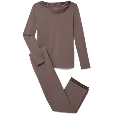 Tchibo - Pyjama-Set mit Satin - Damen - Gr. M - braun braun Nonfood https://www.tchibo.at/products/166156170802/pyjama-set-mit-satin?article_id=111670754151 Tchibo - Pyjama-Set mit Satin - Damen - Gr. M - braun braun Nonfood https://www.tchibo.at/products/166156170802/pyjama-set-mit-satin?article_id=111670754151
