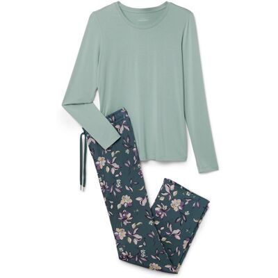 Tchibo - Pyjama mit Webhose - Damen - Gr. S - petrol/geblümt petrol Nonfood https://www.tchibo.at/products/163734398092/pyjama-mit-webhose?article_id=141344639863 Tchibo - Pyjama mit Webhose - Damen - Gr. S - petrol/geblümt petrol Nonfood https://www.tchibo.at/products/163734398092/pyjama-mit-webhose?article_id=141344639863