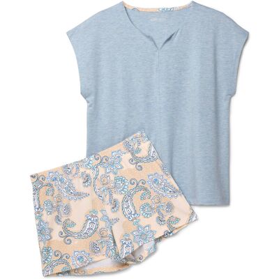Tchibo - Shorty-Pyjama-Set - Damen - Gr. XS - hellblau/paisley hellblau Nonfood https://www.tchibo.at/products/190579499421/shorty-pyjama-set?article_id=172462896750 Tchibo - Shorty-Pyjama-Set - Damen - Gr. XS - hellblau/paisley hellblau Nonfood https://www.tchibo.at/products/190579499421/shorty-pyjama-set?article_id=172462896750