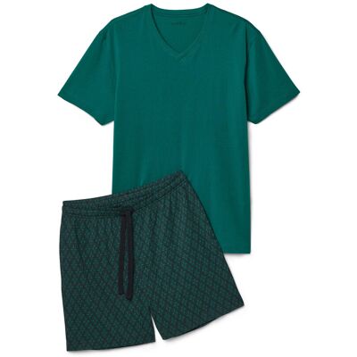 Tchibo - Shorty-Pyjama-Set - Herren - Gr. S - dunkelgrün/paisley dunkelgrün Nonfood https://www.tchibo.at/products/109559206731/shorty-pyjama-set?article_id=129692568645 Tchibo - Shorty-Pyjama-Set - Herren - Gr. S - dunkelgrün/paisley dunkelgrün Nonfood https://www.tchibo.at/products/109559206731/shorty-pyjama-set?article_id=129692568645