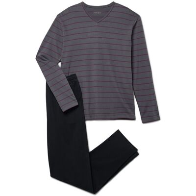 Tchibo - Pyjama-Set - Herren - Gr. M - bordeaux/gestreift bordeaux Nonfood https://www.tchibo.at/products/156266817466/pyjama-set?article_id=107218101658 Tchibo - Pyjama-Set - Herren - Gr. M - bordeaux/gestreift bordeaux Nonfood https://www.tchibo.at/products/156266817466/pyjama-set?article_id=107218101658