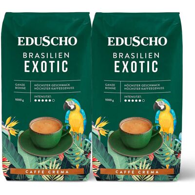 Eduscho Caffè Crema Brasilien Exotic – 2x 1kg Ganze Bohne - Intensität: 5/6 Coffee https://www.tchibo.at/products/206963150994/eduscho-caffe-crema-brasilien-exotic?article_id=140393426007 Eduscho Caffè Crema Brasilien Exotic – 2x 1kg Ganze Bohne - Intensität: 5/6 Coffee https://www.tchibo.at/products/206963150994/eduscho-caffe-crema-brasilien-exotic?article_id=140393426007