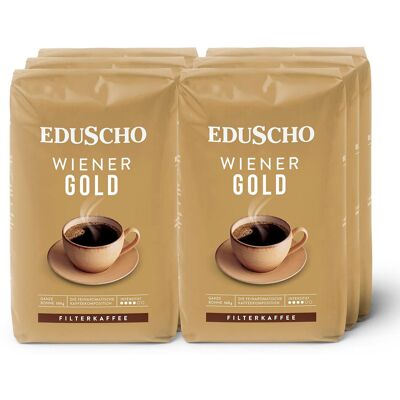Eduscho Wiener Gold - 6x500g Ganze Bohne - Intensität: 4/6 Coffee https://www.tchibo.at/products/293284032378/eduscho-wiener-gold-500g-ganze-bohne?article_id=120023262375 Eduscho Wiener Gold - 6x500g Ganze Bohne - Intensität: 4/6 Coffee https://www.tchibo.at/products/293284032378/eduscho-wiener-gold-500g-ganze-bohne?article_id=120023262375