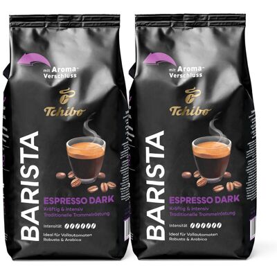 Tchibo - Barista Espresso Dark - 2 x 1 kg Ganze Bohne - Intensität: 6/6 Coffee https://www.tchibo.at/products/250835533400/barista-espresso-dark?article_id=152147276070 Tchibo - Barista Espresso Dark - 2 x 1 kg Ganze Bohne - Intensität: 6/6 Coffee https://www.tchibo.at/products/250835533400/barista-espresso-dark?article_id=152147276070